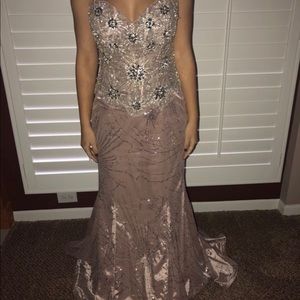 Jovani purple/pink dress!